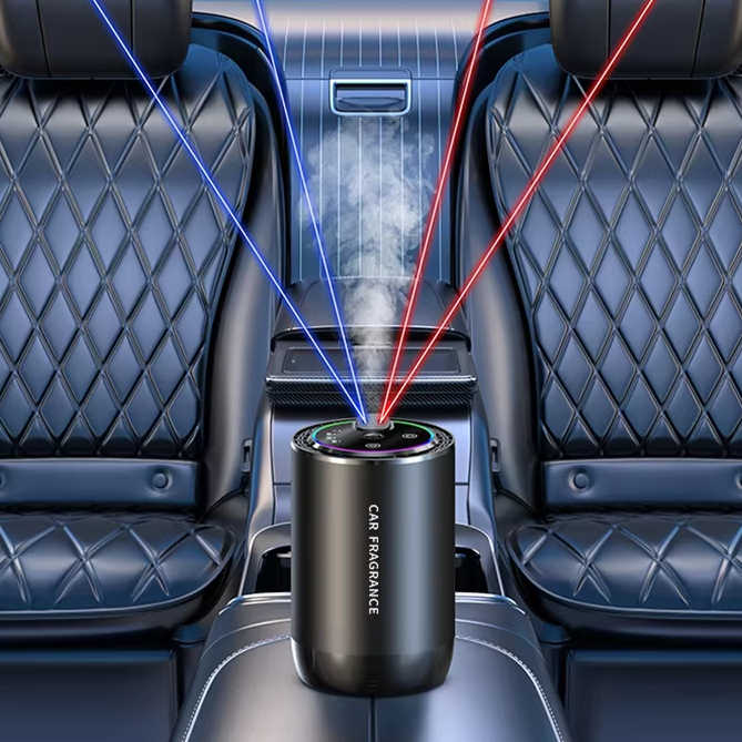 Dual Color Starry Sky Projection Car Fragrance