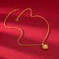 Gold Heart Necklace for Women
