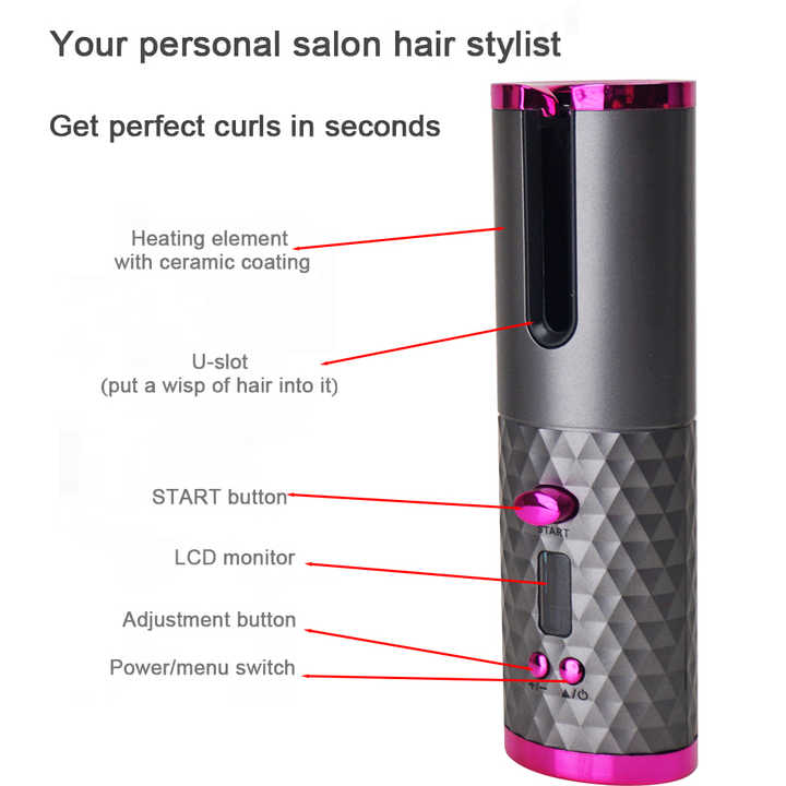 Cordless Hair Curler